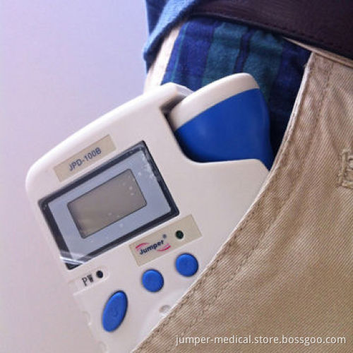 Digital Pocket Babies' Doppler with Speaker and Backlight LCD Display, Rechargeable Battery/Adapter
